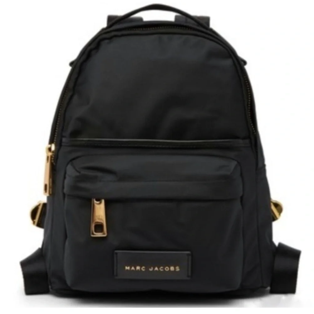 SOLD🎉Marc Jacobs Black Varsity Backpack - Picture 2 of 10